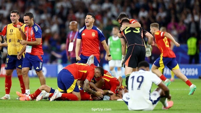 Super Spain! Reds beat England to win 4th Euro title